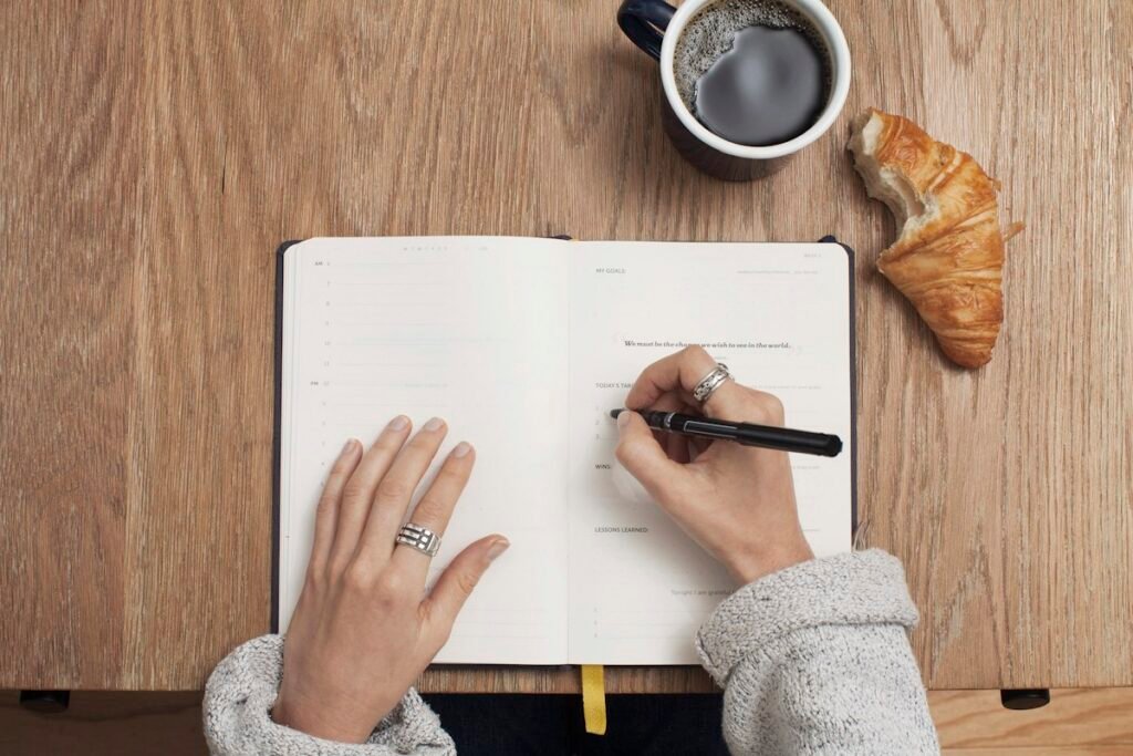 Illustrative stock photo of wellness notes